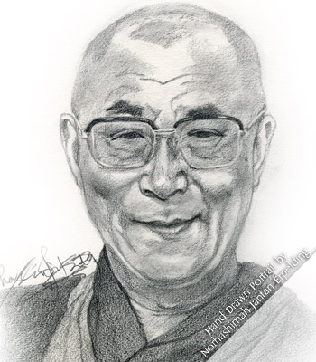 Portrait - Dalai Lama